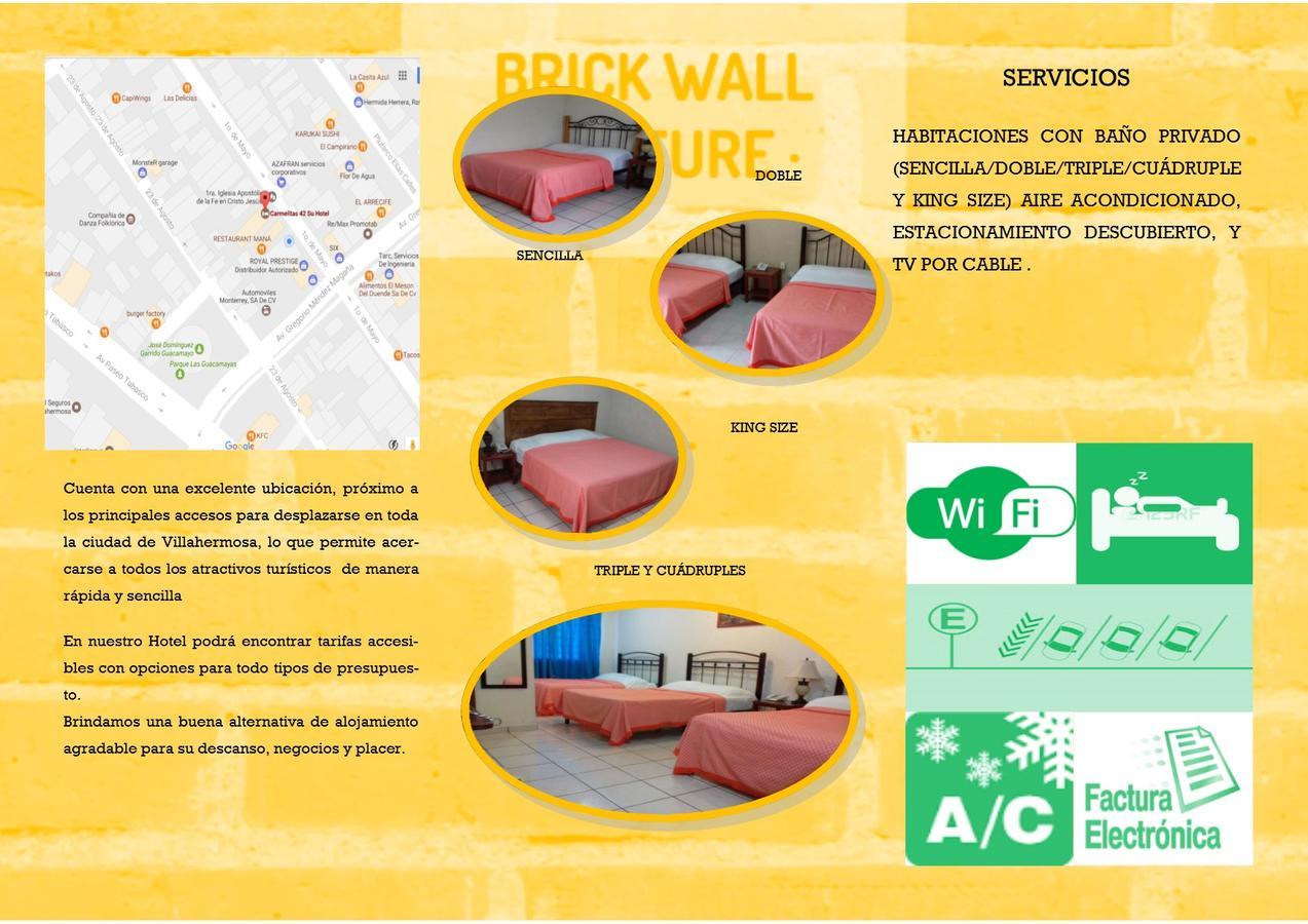 Hotel Carmelitas 42 Villahermosa Ngoại thất bức ảnh